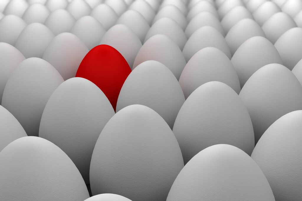 Stand out in the market. 